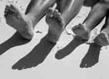 Field member equals the length of the foot